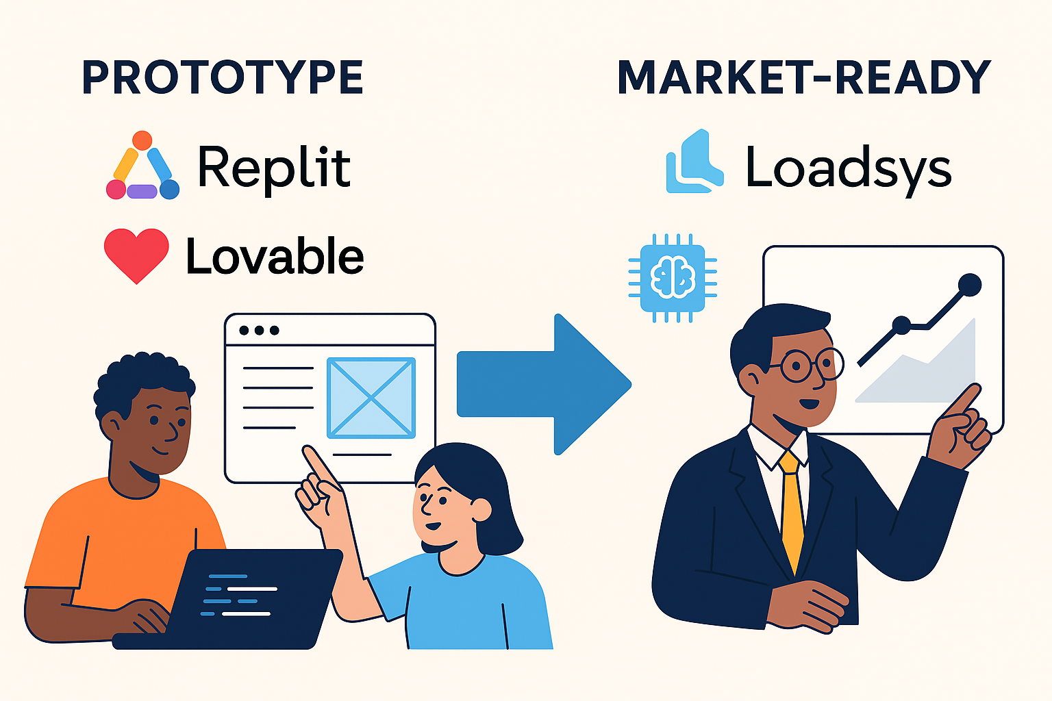 replit lovable loadsys